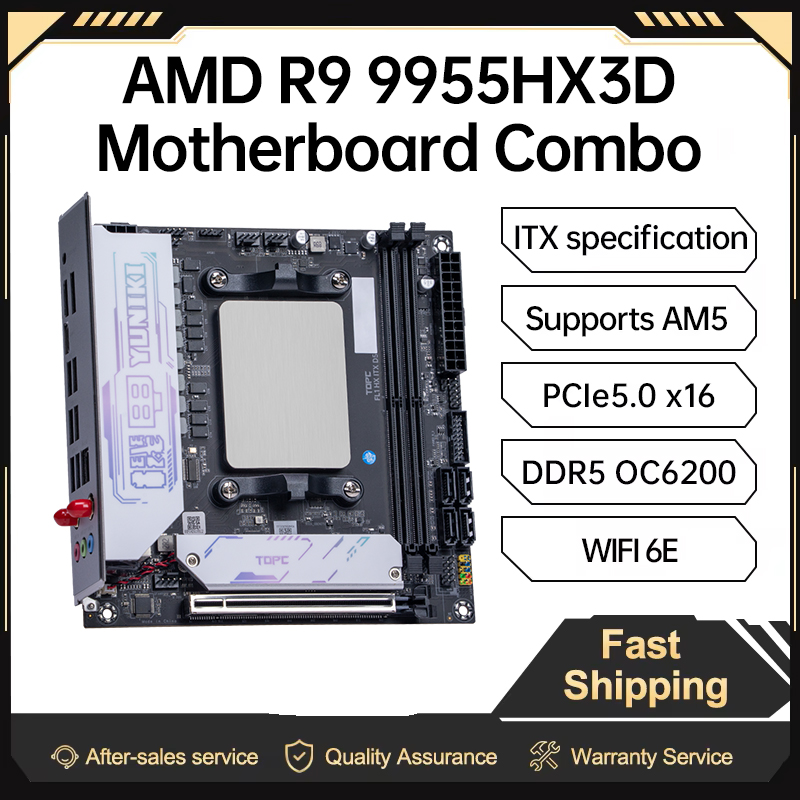 Ddr5 64Gb - Paket Motherboard AMD Ryzen 9 9955HX3D