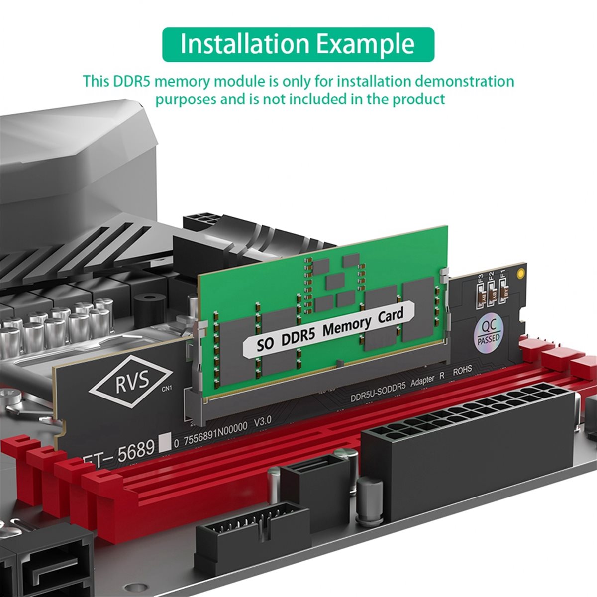 DT1461~Kartu Adaptor Memori La - Ddr5 Ram ulasan dan harga