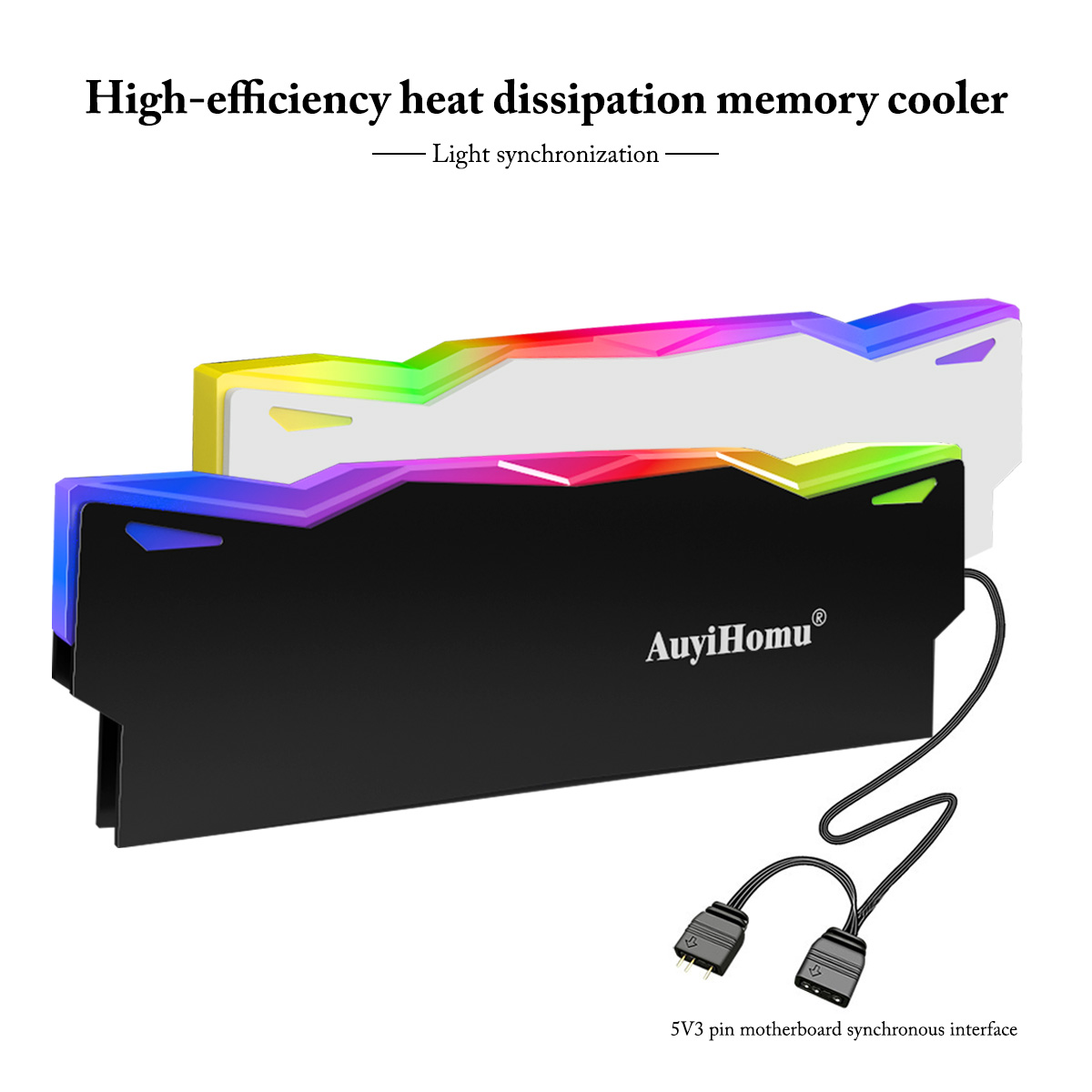 AuyiHomu RGB Heatsink, Pending - Ddr5 Rgb Ram ulasan dan harga